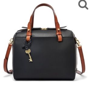 Rachel Fossil Crossbody Satchel